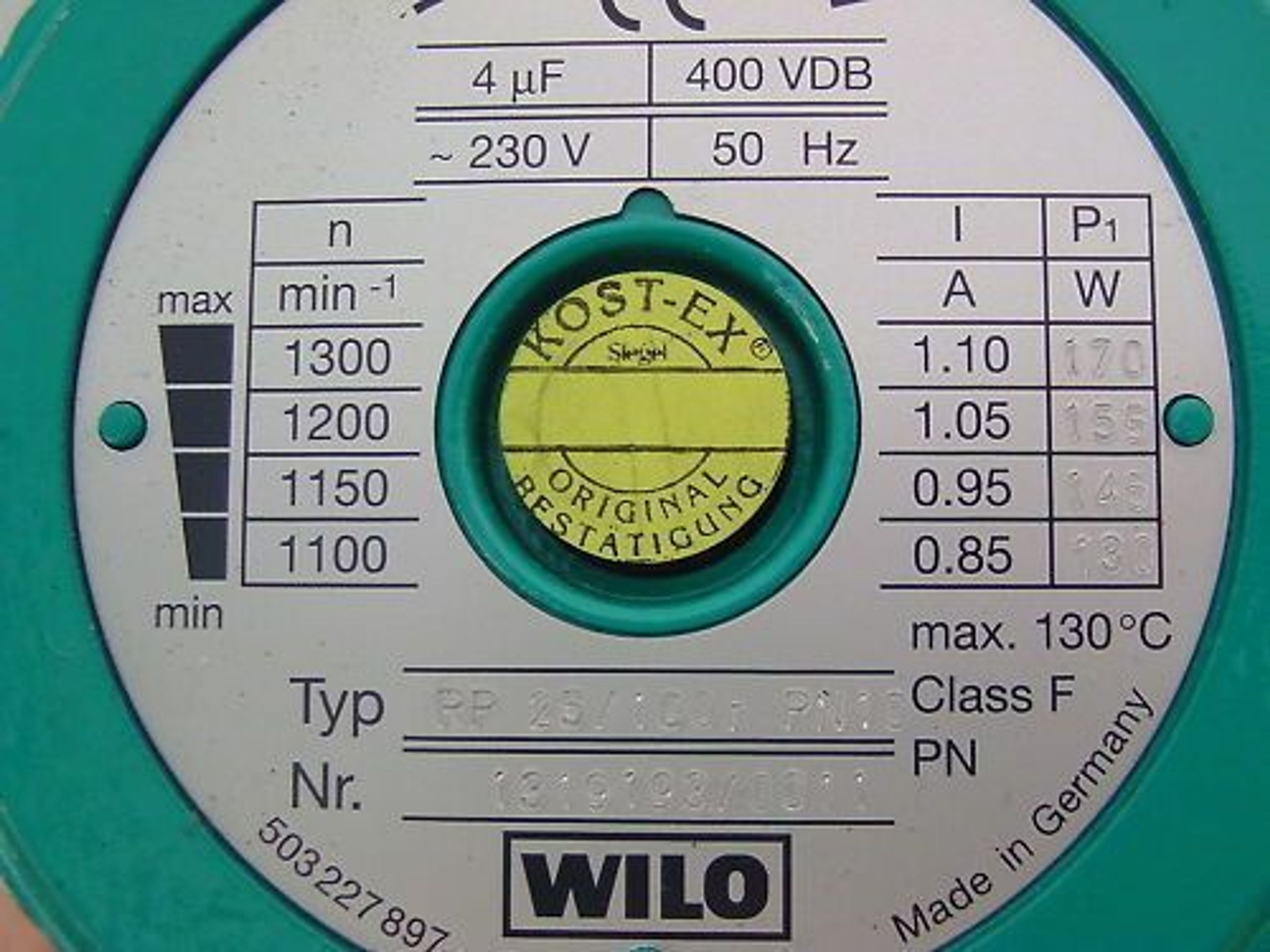 Wilo Pumpe RP 25/100 r 1x230 V BL 180 25 100 P10/115 kaufen bei Hood.de