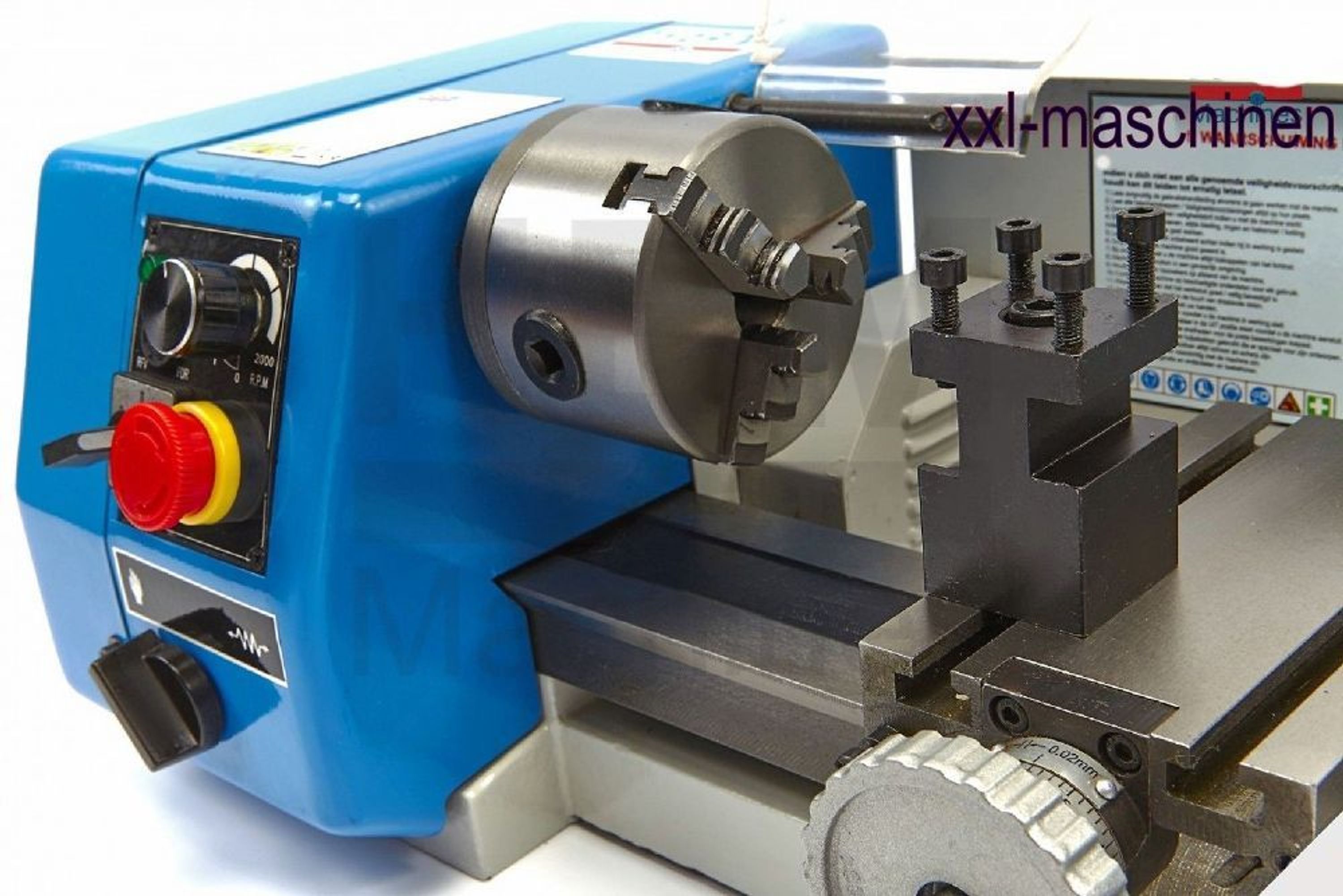 Kleine Drehmaschine Drehbank HB C 1 Tischdrehbank Hobbydrehbank Nr. HB ...