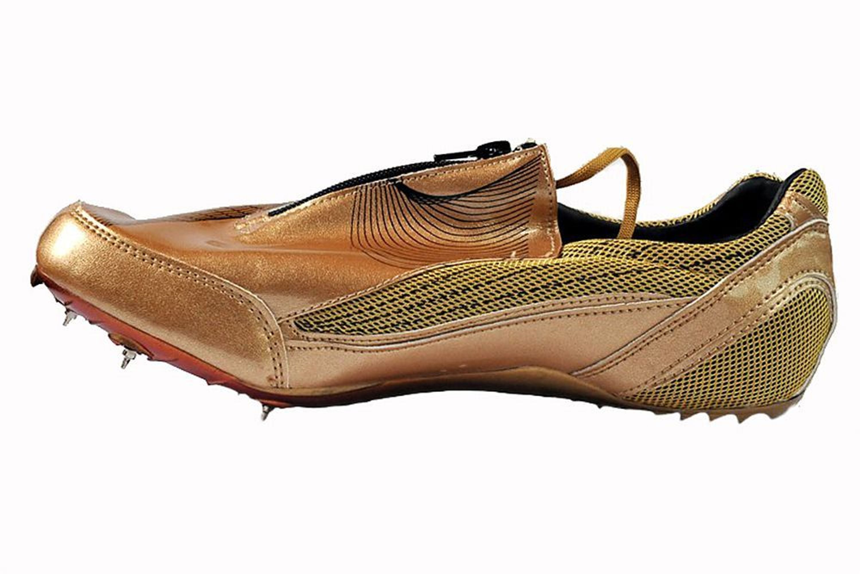 gold sprinter spikes