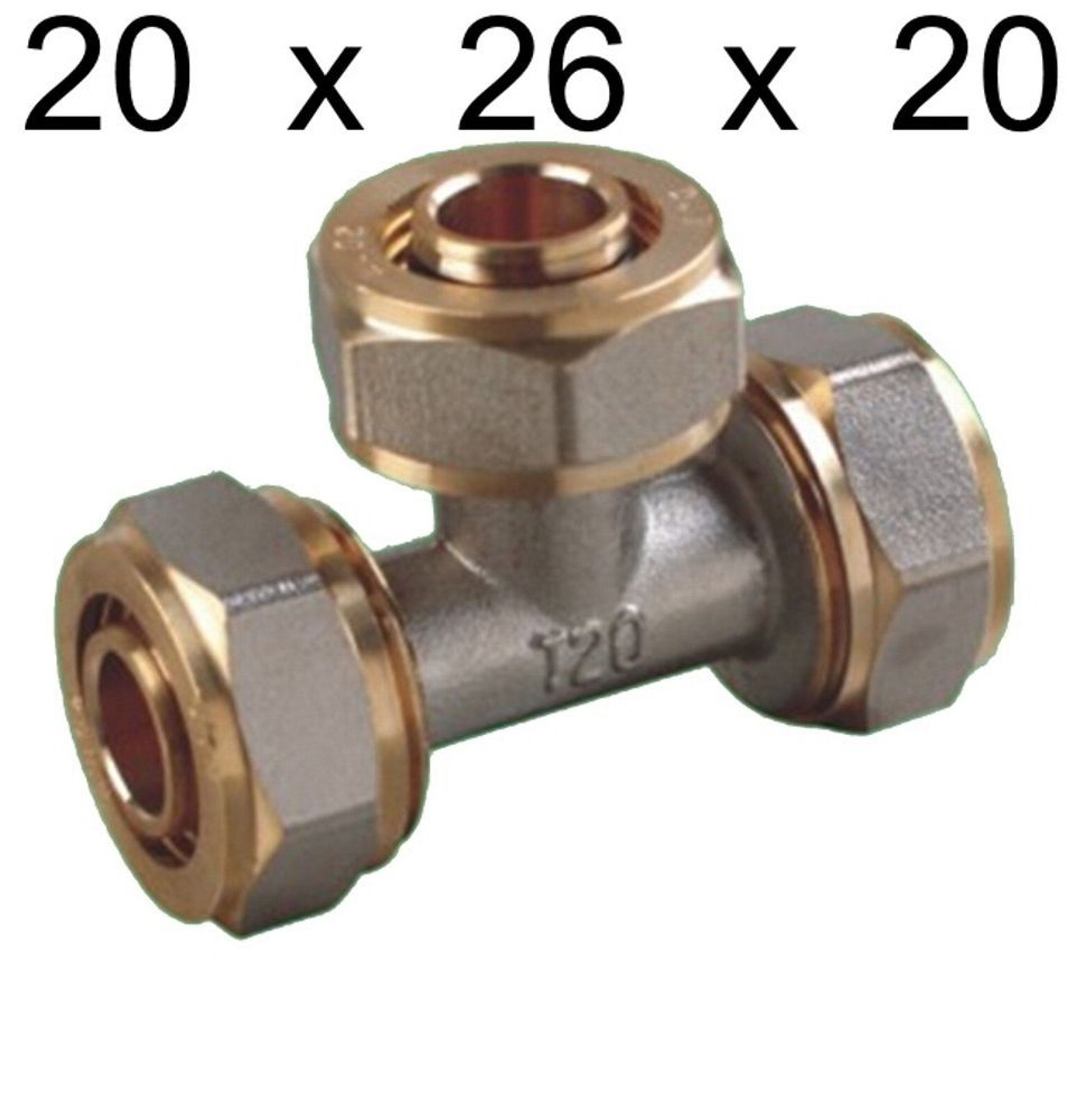 Klemmverbinder Kupfer Auf Pex 15mm-16mm - Für Verbundrohr Installationen