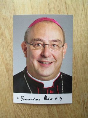 Weihbischof von Paderborn Dr. Dominicus Meier - handsigniertes Autogramm!!!