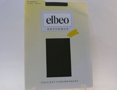 Elbeo Strumpfhose Gr. Small 38-40 Model Rhythmus 0007 Farbe Chocolat 3200
