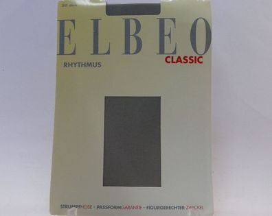 Elbeo Strumpfhose Gr. Small 38-40 Model Rhythmus Classic Farbe Auster 3760
