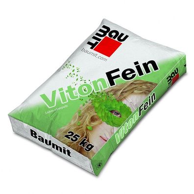 Viton Fein Lehm Oberputz (1.03€/1kg)