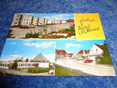 5139 / Ansichtskarte-Gruß aus Brühl-St Heinrich- gelaufen 1977