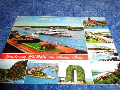 5148 / Ansichtskarte-Bonn am Rhein - gelaufen 1977