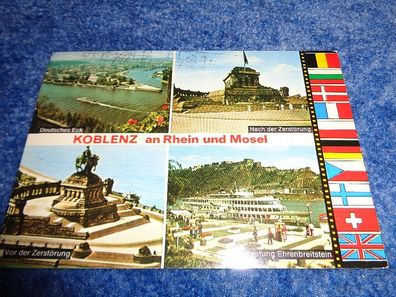 5149 / Ansichtskarte- Koblenz an Rhein und Mosel - gelaufen 1977