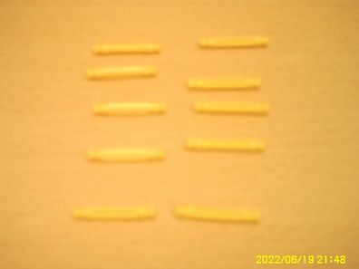 K'nex Einzelteile Stange 86 mm gelb ~100 Stück 