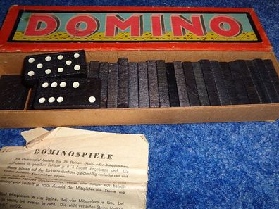 altes Domino-Spiel aus den 50er Jahren