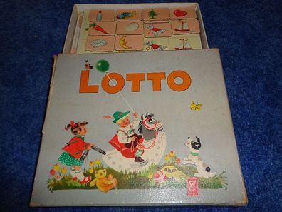 altes Lotto / Bilderlotto aus den 50er Jahren