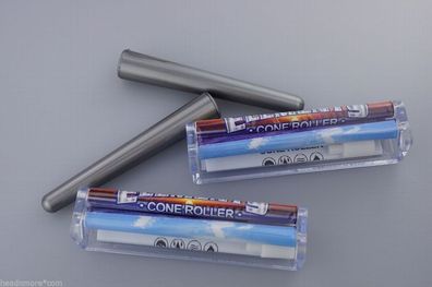 Cone Roller Drehhilfe 2 Stück + 2 x Cone Tube grau 11cm konische Drehmaschine