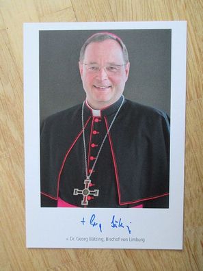 Bischof von Limburg Dr. Georg Bätzing - handsigniertes Autogramm!!!