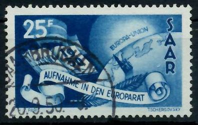 Saarland 1950 Nr 297 gestempelt X79E08A