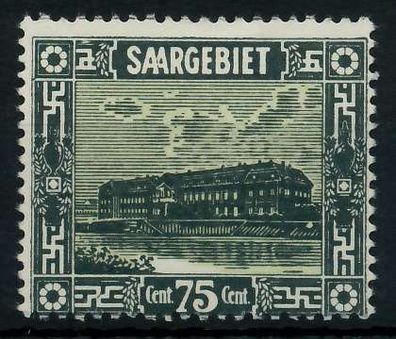 Saargebiet LANDS. BILD Nr 101VI ungebraucht X79E17A