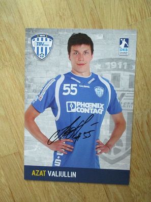 Handball Bundesliga TBV Lemgo Azat Valiullin - handsigniertes Autogramm!!!