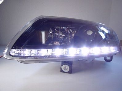 1 Satz Xenon Scheinwerfer schwarz Audi A6 4F + LED Tagfahrlicht ECE R87 Bj.04-08