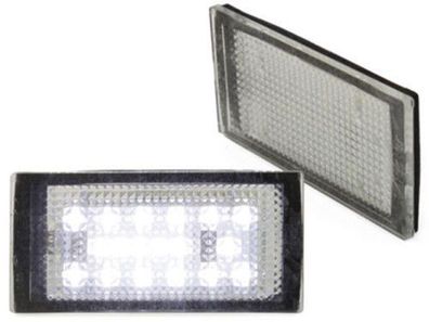 LED Kennzeichenbeleuchtung weiß BMW Coupe E46 2D / 2-türer 1998-2003 LPLB12