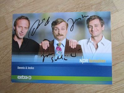Comedy Stars Dennis Kaupp und Jesko Friedrich - handsignierte Autogramme!!!