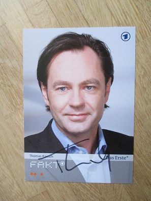 MDR Fakt Fernsehmoderator Thomas Kausch - handsigniertes Autogramm!!!