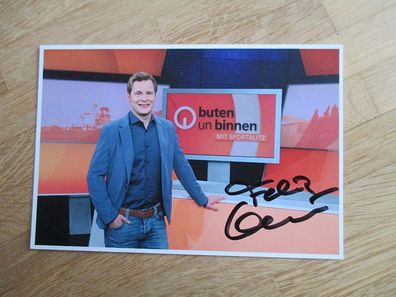 Radio Bremen Fernsehmoderator Felix Krömer - handsigniertes Autogramm!!!