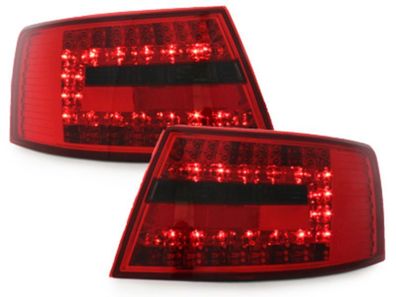 LED Rückleuchten Audi A6 4F Limousine Rot Smoke Baujahr 2004-2008 E. Nummer