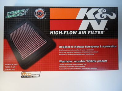 Skoda Superb 2 / 3T Tausch Sportluftfilter K + N 33-2865 K&N Luft Platten Filter
