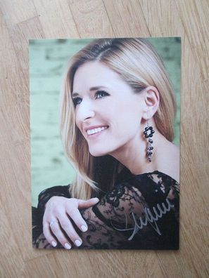Volksmusik Star Stefanie Hertel - handsigniertes Autogramm!!!