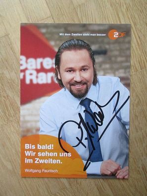 ZDF Bares für Rares - Wolfgang Pauritsch - handsigniertes Autogramm!!!