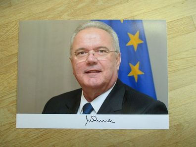 EU Kommissar Neven Mimica - handsigniertes Autogramm!!!