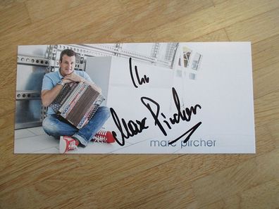 Volksmusik Star Marc Pircher - handsigniertes Autogramm!!!