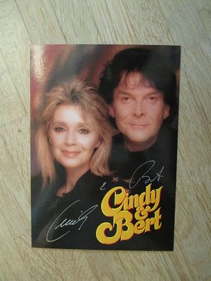 Schlagerstars Cindy & Bert - handsignierte Autogramme!!!