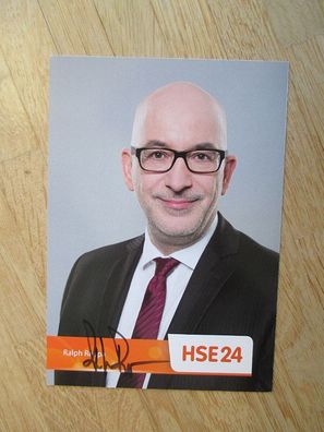 HSE Fernsehmoderator Ralph Reppa - handsigniertes Autogramm!!!