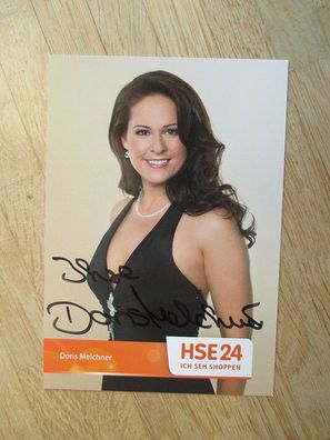 HSE Fernsehmoderatorin Doris Melchner - handsigniertes Autogramm!!!