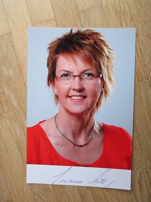 MdB SPD Susanne Mittag - handsigniertes Autogramm!!!