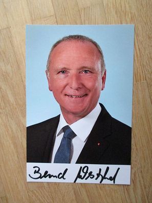 MdB SPD Bernd Westphal - handsigniertes Autogramm!!!