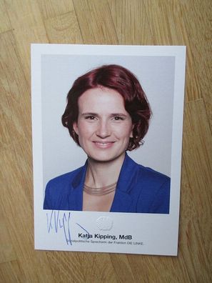 MdB Die Linke Katja Kipping - handsigniertes Autogramm!!!