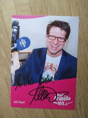 Radio Arabella Moderator Uli Flori - handsigniertes Autogramm!!