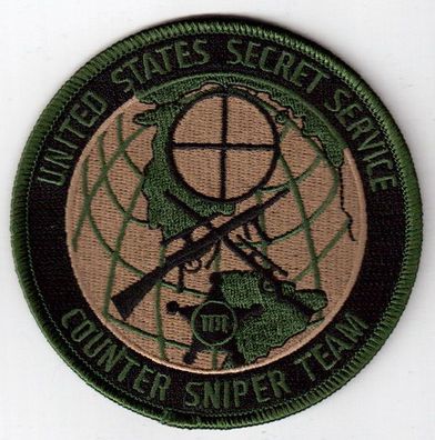 Aufnäher / Patch US Secret Service "Counter Sniper"