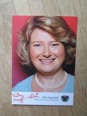 MdB SPD Rita Hagl-Kehl - handsigniertes Autogramm!!!
