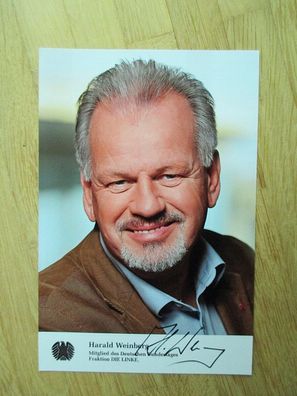 MdB Die Linke Harald Weinberg - handsigniertes Autogramm!!!
