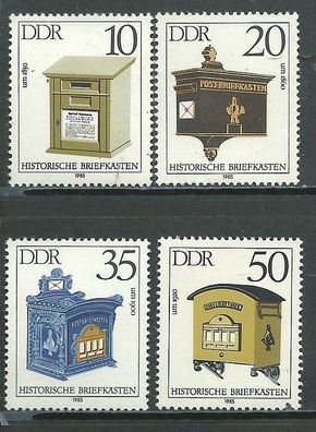 DDR postfrisch Michel-Nummer 2924-2927