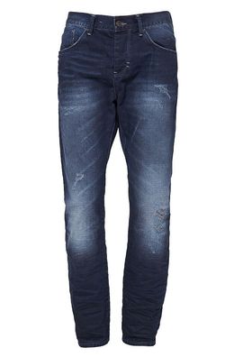 s. Oliver Herren Jeans Hose Tube Straight: Destroyed-Jeans hohe Qualität