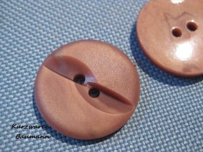 1Kunststoffknopf Knöpfe erika 20x3mm 2 Loch a 2mm Nr 554