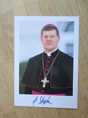 Erzbischof von Freiburg Stephan Burger - handsigniertes Autogramm!!!