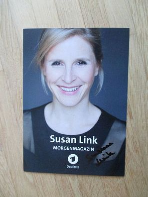 ARD Morgenmagazin Fernsehmoderatorin Susan Link - handsigniertes Autogramm!!!