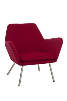 Sessel Coctailsessel Lounger - Adele - in trend Design in Rot