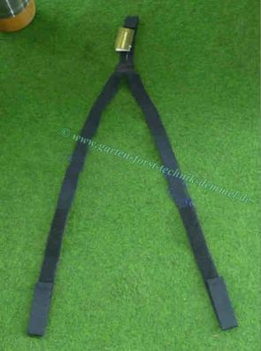 Hosenträger Profiforest elastisch schwarz ab Körpergröße 185 cm m. Klettbänder