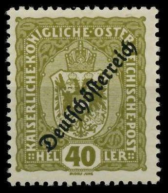 Österreich 1918 Nr 237 postfrisch X7A8386