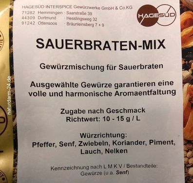 Sauerbraten-Mix, 1kg, Gewürz, Gewürze,