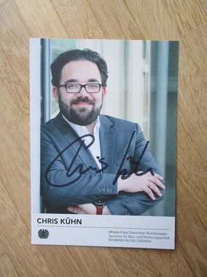 MdB Die Grünen Chris Kühn - handsigniertes Autogramm!!!